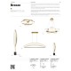 MAYTONI LED FLOOR LAMP BREEZE 33W 3000K 1980Lm BRASS 78370