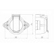 ATRA RETRO  WHITE SINGLE SOCKET IP44