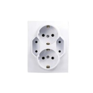 ATRA WHITE KARE SOCKET 5401