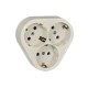 ATRA CLASSIC CREAM TRIPLE SOCKET 5302