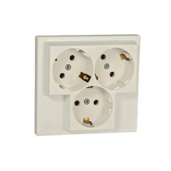 ATRA CLASSIC CREAM TRIPLE SOCKET 5306