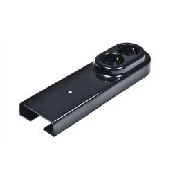 ATRA BLACK PANEL SOCKET 7128