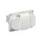 ATRA THREE-PHASE CONTACT IP44 WHITE 7143