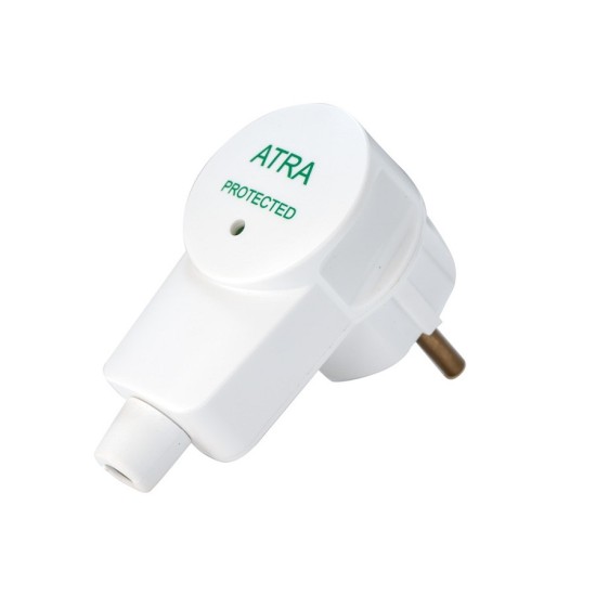 ATRA PLUG WITH PROTECTION WHITE 7149