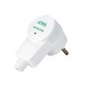 ATRA PLUG WITH PROTECTION WHITE 7149