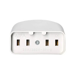 ATRA THREE-PHASE CONTACT WHITE 7122
