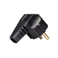 ATRA PLUG ANGLE BLACK RUBBER 1326