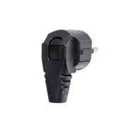 ATRA PLUG ANGLE BLACK RUBBER 1326