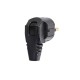 ATRA PLUG ANGLE BLACK RUBBER 1326