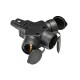 ATRA TRIPLE COUPLING /PLUG/ BLACK RUBBER 7125