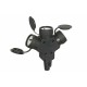 ATRA TRIPLE COUPLING /PLUG/ BLACK RUBBER 7125