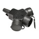 ATRA TRIPLE COUPLING /PLUG/ BLACK RUBBER 7125