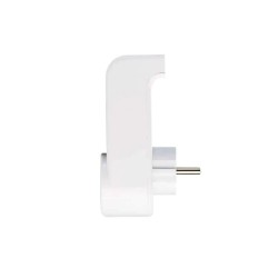 ATRA ADAPTER 1(2P+Е)+3(2P) WITH PROTECTION WHITE 7161