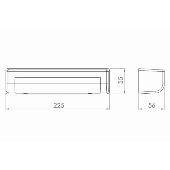 ATRA LED PLAFONIERA EXTERIOR ALB 8615