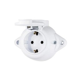 АТРА РЕТРО КОНТАКТ IP44 БЯЛ  5226