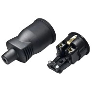 ATRA COUPLING /PLUG/ BLACK RUBBER 1329