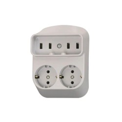 ATRA THREE-PHASE CONTACT MODULE  WHITE 7123