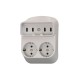 ATRA THREE-PHASE CONTACT MODULE  WHITE 7123