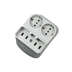ATRA THREE-PHASE CONTACT MODULE  WHITE 7123