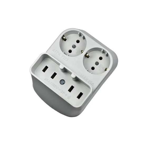 ATRA THREE-PHASE CONTACT MODULE  WHITE 7123