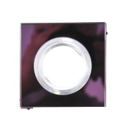 NIKOM DOWNLIGHT SQUARE GLASS NG 01 PURPLE