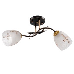 NIKOM CANDELABRU RETRO BK  2ХЕ27 2107-2