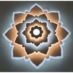 NIKOM LED ПЛАФОНИЕРА FLOWER 97W 9000LM LED MD2187-55