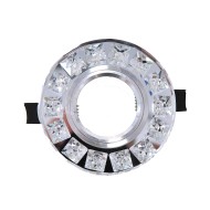 NIKOM DOWNLIGHT ROUND GLASS NG3013 WHITE