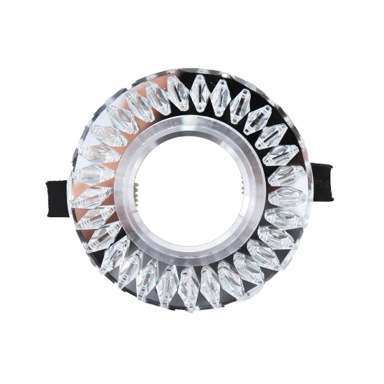NIKOM DOWNLIGHT ROUND GLASS NG3019 WHITE CRYSTALS
