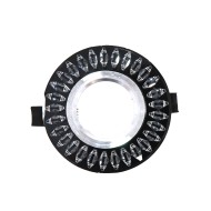 NIKOM DOWNLIGHT CIRCLE GLASS NG3019 BLACK CRYSTALS