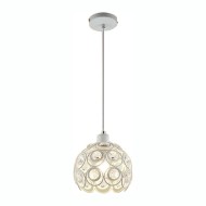 NIKOM PENDUL CU CRISTALE NG 312-1A ALB