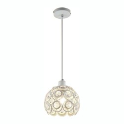 NIKOM PENDUL CU CRISTALE NG 312-1A ALB