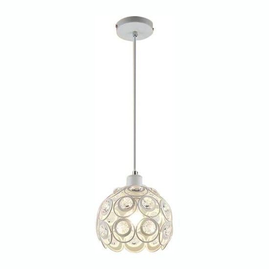 NIKOM PENDANT CRYSTALS NG 312-1A WHITE