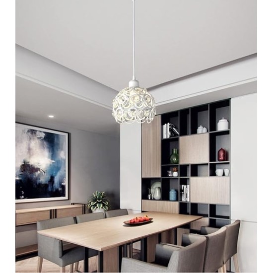 NIKOM PENDANT CRYSTALS NG 312-1A WHITE