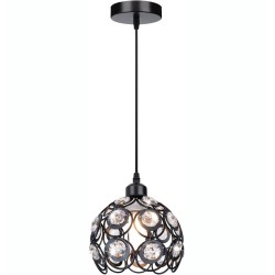 NIKOM PENDUL CU CRISTALE NG 312-1A NEGRU