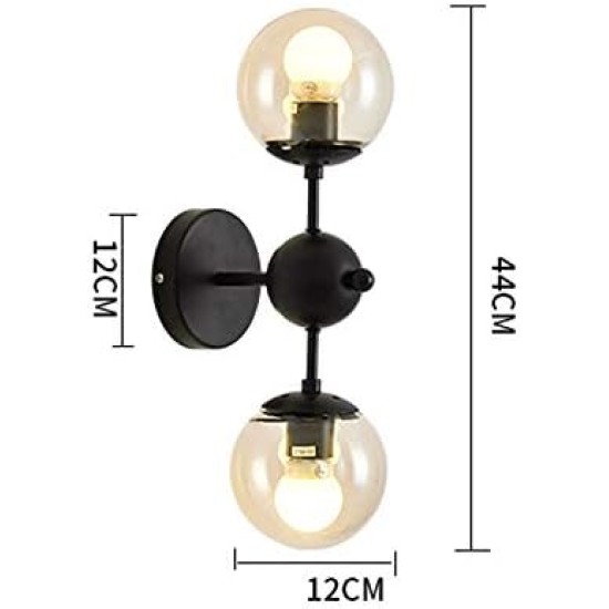 NIKOM WALL LAMP SPHERES NG 3304 2XE27