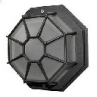 NIKOM CEILING LIGHT ALU NG34073 BLACK