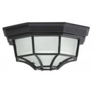 NIKOM CEILING LIGHT ALU NG34073 BLACK