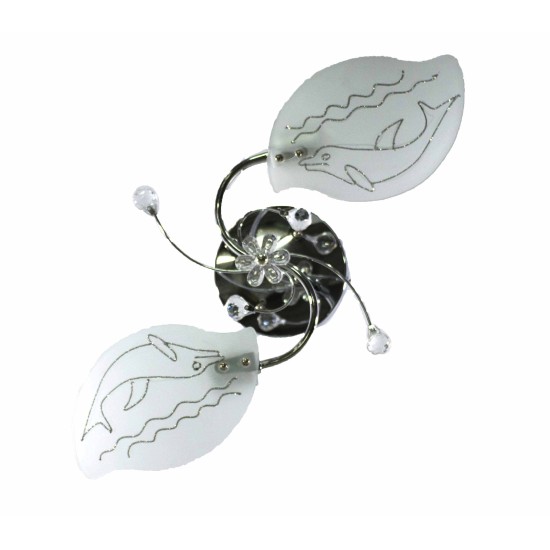 NIKOM CANDELABRU CHROME NG 70048-2