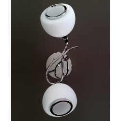 NIKOM CANDELABRU CHROME NG 70661-2 CU BRATE REGLABILE