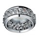 NIKOM DOWNLIGHT CIRCLE GLASS NG71056 CHROME CRYSTALS