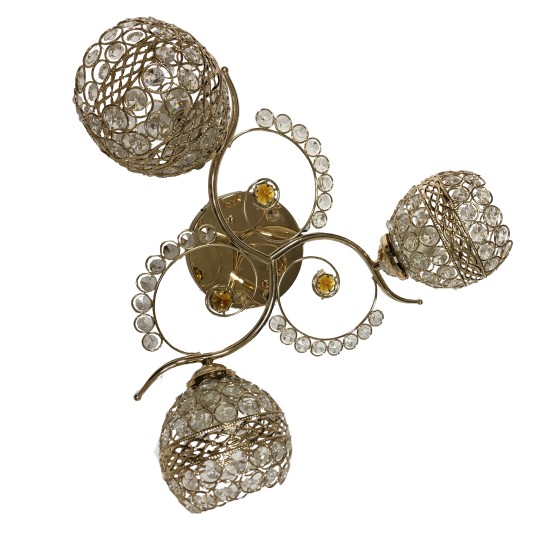 NIKOM CANDELABRU CRYSTALS NG 7306A-3 AUR