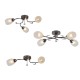 NIKOM CHANDELIER GRAPHITE PEARL NG74566-2