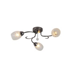 NIKOM CHANDELIER GRAPHITE PEARL NG74566-3