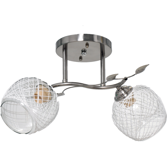 NIKOM CHANDELIER МАТТ CHROME NG 75333-2