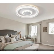 NIKOM LED ПЛАФОНИЕРА HIT BТ SMART RGB+MUSIC APP 84W Ф50  LG8383