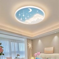 NIKOM LED ПЛАФОНИЕРА BLUE SKY КРЪГ 90W 5000LM MK8605