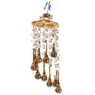 NIKOM DOWNLIGHT CRYSTALS GLASS ROUND A926 GOLD
