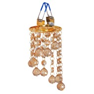 NIKOM DOWNLIGHT CRYSTALS GLASS ROUND A927 GOLD