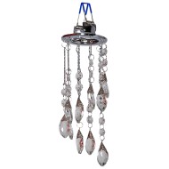 NIKOM DOWNLIGHT CRYSTALS GLASS ROUND A932 CHROME